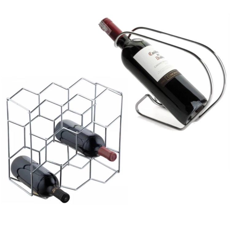 Mandiali E Shop Kit Adega Para Garrafas Suporte Para Vinho A O