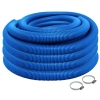 Mangueira Flutuante 38mm Azul 1.1/2 Polegadas 10 M com Abraadeiras