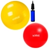 Kit Bola Suia 45cm + Bola Suia 75cm com Mini Bomba de Inflar