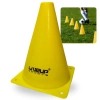 Kit 10 Cones de Agilidade para Treinamento 18 Cm Amarelo