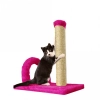 Arranhador para Gatos com Torre em Sisal e Arco Rosa