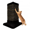 Arranhador para Gato Cantoneira de Sisal 50x35cm Preto