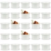 Kit 25 Tigelas Ramequim 150 Ml em Melamina Premium para Finger Food Restaurante Buffet