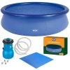 Piscina Redonda Inflvel 4600 L com Capa, Forro e Filtro 110v 3028 L/H