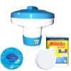 Kit Mini Flutuador + 1 Pastilha de Cloro 200 G para Piscinas