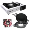 Fogareiro Frontier com Ignio Automtica Branco + Home Grill Porttil com Grelha