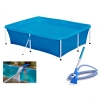 Kit Piscina de Armao 2000l Mor + Aspirador Venturi