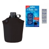 Cantil de Plstico 900 Ml Preto + 10 Pastilhas Purificadoras de gua