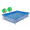 Piscina de Armao Infantil 1000l + 2 Bolas Inflaveis Verde