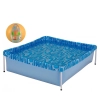 Kit Piscina de Armao Infantil 400 Litros + Bola Inflvel 40 Cm Laranja