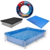 Kit Piscina de Armao Infantil 1000l + Capa + Forro + Boia Inflvel do Homem Aranha Marvel