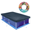 Kit Piscina Premium 3700 L + Capa e Forro Mor + Boia Inflvel Princesas