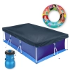 Kit Piscina 3700 L + Capa e Forro Mor + Bomba 3028 L/H 110v + Boia Princesas