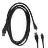 Cabo Usb Micro Carregador de Celular V8 Preto