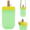 Squeeze Garrafa de Agua Infantil com Ala 300ml Picole Verde