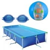 Kit Piscina Premium 6200 L+ culos Natao Infantil Azul+ Bola 40 Cm