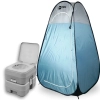 Kit Porta Potti Vaso Sanitrio Kala Porttil 20 L + Barraca Trocador Camping Ntk Pop Up Nautika