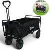 Carrinho de Carga para Camping At 80 Kg Ntk Porttil Transporte Dobrvel Wagon Preto