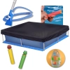 Kit Piscina de Armao 1500l + Aspirador Venturi + Bola + 2 Lana gua + Capa e Forro Proteo