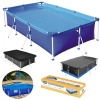 Piscina Mor Retangular Ferro 3700 Litros com Capa e Forro