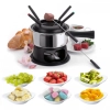 Kit Aparelho Fondue Lugano 12 Peas + 6 Mini Tigelas em Melamina