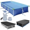 Piscina 5000 L Premium com Capa + Forro + Bomba Filtro 220v 3.600 L/H