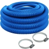 Mangueira Flutuante 38mm Azul 1.1/2 Polegadas 6 M com Abraadeiras