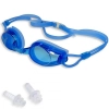 Oculos para Natao Azul Marlin pro + Protetor de Ouvido