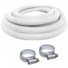 Mangueira Flutuante para Piscina 32mm Branca 3m 1.1/4 Polegadas com Abraadeiras