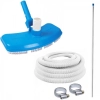 Kit Aspirador para Piscina + Mangueira 10 M com Abraadeiras + Cabo 2 M