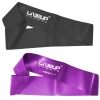 Kit Mini Band Super Forte Roxa + Mini Band Extra Forte Preta Exercicios Pilates