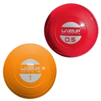 Kit Mini Bola de Peso para Exerccios e Fisioterapia de 0,5g e 1kg Liveup