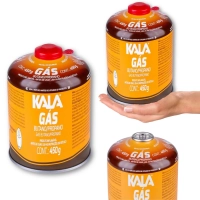 Kit 2 Cartuchos de Gs 450g com Vlvula de Segurana Kala