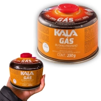 Kit 2 Cartuchos Gs com Vlvulas de Segurana 230gr Kala