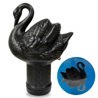 Clorador Flutuante Cisne Negro para Pastilha de Cloro Piscina Genco