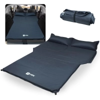 Colchao Auto Inflavel Colchonete Doblo Ntk Casal 1,80m X 1,30m Ideal para Viagens de Carro, Camping e Pesca