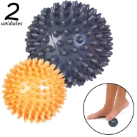 Kit Bolas Massageadoras Cravos Relax Ball com 2 Unidades