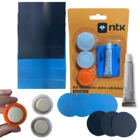 Kit Reparo para Colcho Inflvel Nautika 8 Acessrios Incluindo Reparos em Pvc