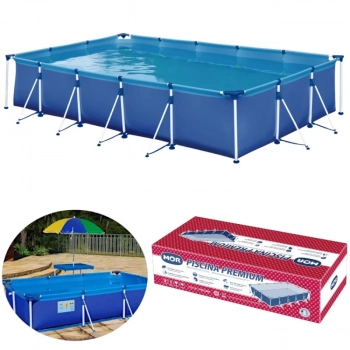 Piscina Premium 10.000 L Estrutural + Capa + Forro + Bomba 3028 L/H 220v