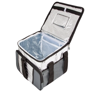 Bolsa Termica 24 Litros Ice Cooler Mor Dobravel Cinza