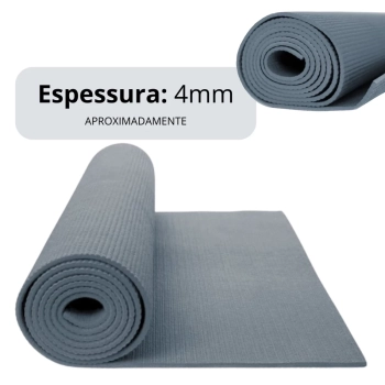 Kit Colchonete Eva + Faixas Elsticas Tenso Leve, Mdia e Forte Liveup Exerccios