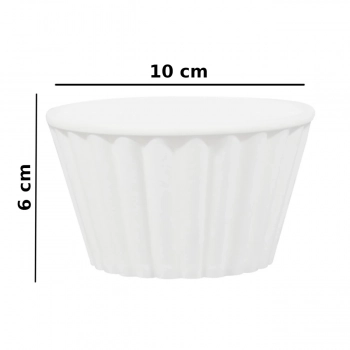 6 Tigelas Ramequim 260 Ml Melamina Premium para Molhos e Finger Food