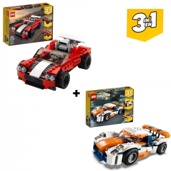 Blocos De Montar Carro Esportivo 134 Peças Lego - Papellotti