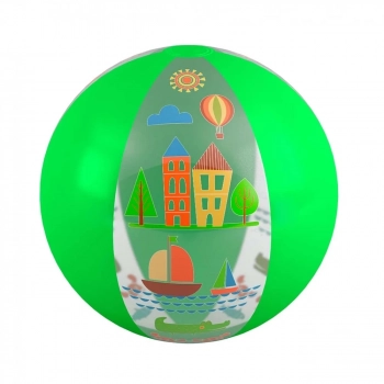 Bola Inflvel 40 Cm Infantil Verde Mor