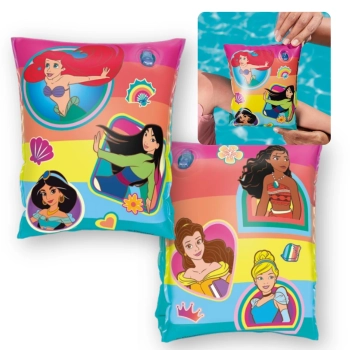 Kit Piscina Inflvel 4600l Mor + Boias de Princesas Disney + Mini Bomba + Capa e Forro + Reparo