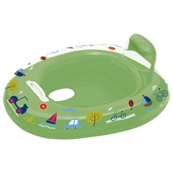 Kit Piscina de Armao Infantil 400 Litros + Bote com Fralda Verde