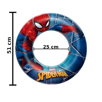 Kit Piscina de Armao Infantil 1000l + Boia Inflvel do Homem Aranha Marvel