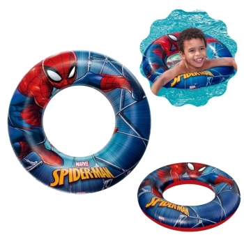 Kit Piscina de Armao Infantil 1000l + Capa + Forro + Boia Inflvel do Homem Aranha Marvel