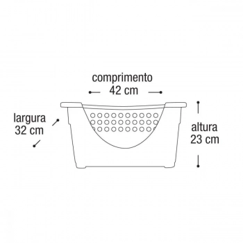 Kit 9 Cestos Organizadores Guarda-tudo Empilhvel com 3 Peas em Cada Pilha Cinza