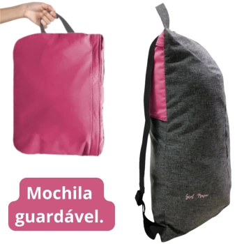 Mochila Guardvel Base Lite 18 L Conquista Rosa